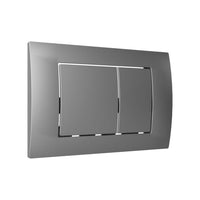 Lavita Flush Button Tall Rectangle 200.1.3 Matt Chrome