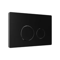 Lavita Flush Button Round 200.4.4 Matt Black