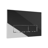 Lavita Flush Button Rectangle 200.3.2 Gloss Chrome