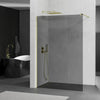 Mexen Fox 2 Walk-In Screen Tinted Glass with Gold Profiles