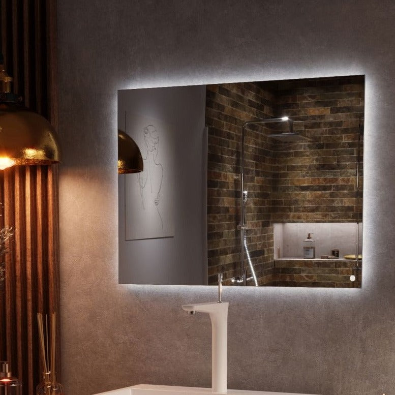 Rectangle LED Backlit Mirror