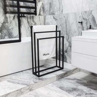 Lavita Halmahera 60 Towel Rack - Black