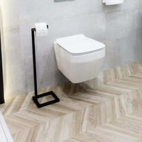 Lavita Samar Toilet Paper Stand - Black