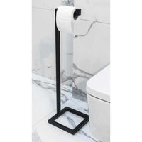 Lavita Samar Black Toilet Paper Stand