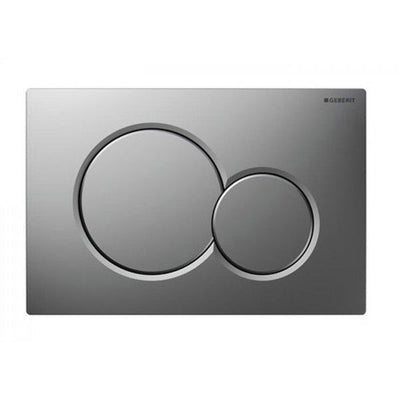 Geberit Sigma01 Dual Flush Plate - Matt Chrome