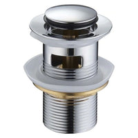 Chrome Small Pop-up Click Clack - Bathroom Store Ireland