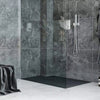 Black Slate Effect - Composite Lavano Shower Tray