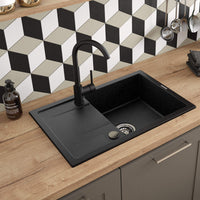 Milin Kitchen tap - grey matte - Deante