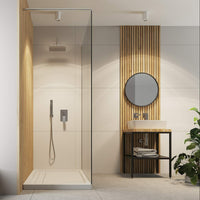 Hiacynt Concealed shower set with mixer BOX - bianco - Deante