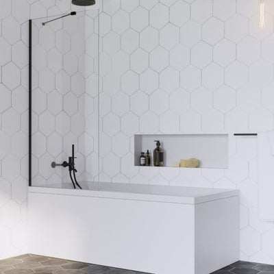 Radaway Idea PNJ II Bath Screen - Black