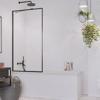Radaway Idea PNJ II Bath Screen - Black Frame