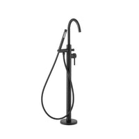 KFA Black Freestanding Bath Mixer | Taps - KFA