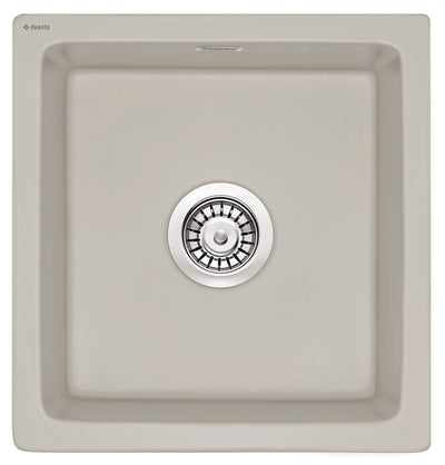 Ceramic sink, 1-bowl cappuccino