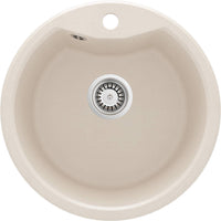 Granite sink, 1-bowl beige