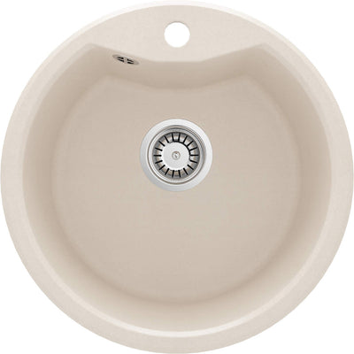 Granite sink, 1-bowl beige