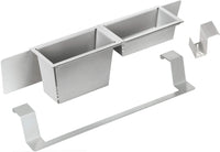 Accessories set, for sink steel