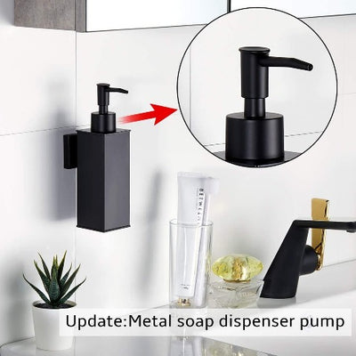 Bathroom Accessories Black Mexen Hanging Liquid Soap Dispenser Mexen