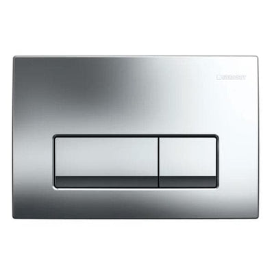 Flush Plate Geberit Delta 51 Gloss Chrome Flush Plate Geberit