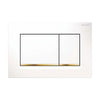 Geberit Sigma 30 Flush Plate - White & Gold Bathroom Store Ireland