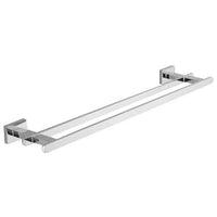 Arno Double Towel Rail - Chrome - Bathroom Store Ireland