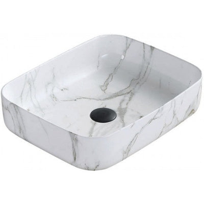 Carla Countertop Washbasin - Medium Marble Effect - Bathroom Store Ireland