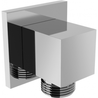 Cube Angled Connection - Chrome - Bathroom Store Ireland