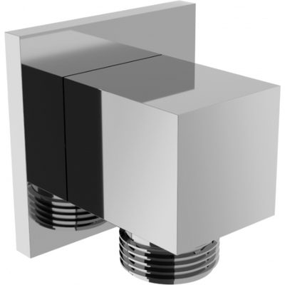 Cube Angled Connection - Chrome - Bathroom Store Ireland