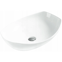 Gianna Countertop Washbasin - White - Bathroom Store Ireland