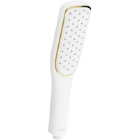 R-49 1-Function Hand Shower - White/Gold - Bathroom Store Ireland