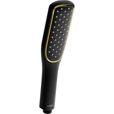 R-49 1-Function Hand Shower - Black/Gold - Bathroom Store Ireland