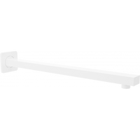 Wall Shower Arm, 400mm - White - Bathroom Store Ireland