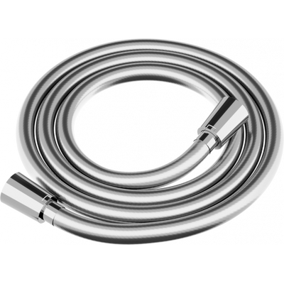 Silicone Shower Hose 1500mm - Chrome - Bathroom Store Ireland