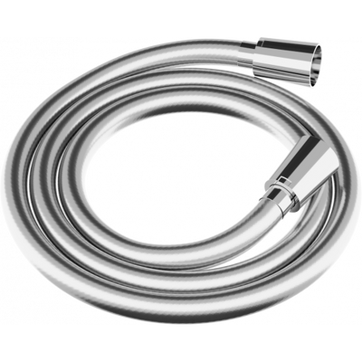 Silicone Shower Hose 1250mm - Chrome - Bathroom Store Ireland