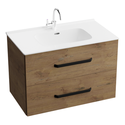 Kai Wood Vanity Unit - Bathroom Store Ireland