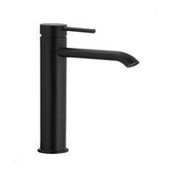 Moza Black Tall Washbasin Mixer - KFA