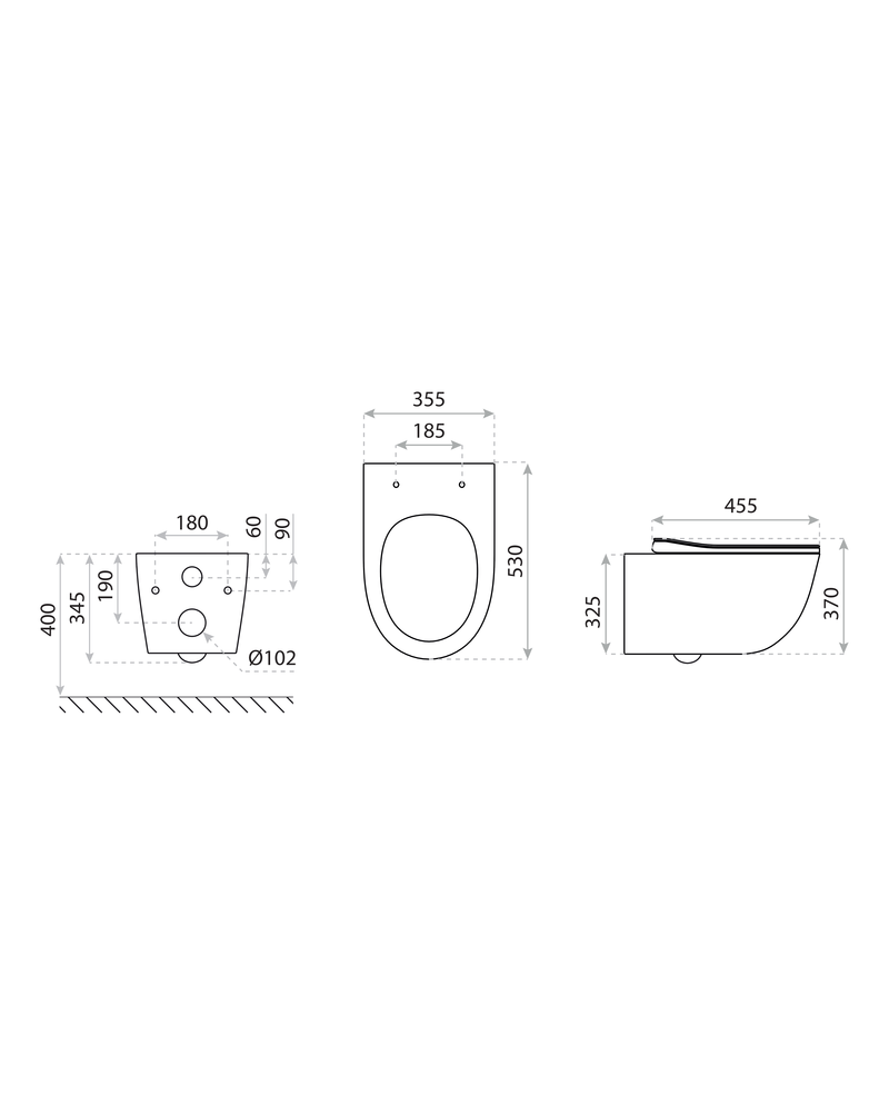 Roto Wall Hung Toilet Bathroom Store Ireland