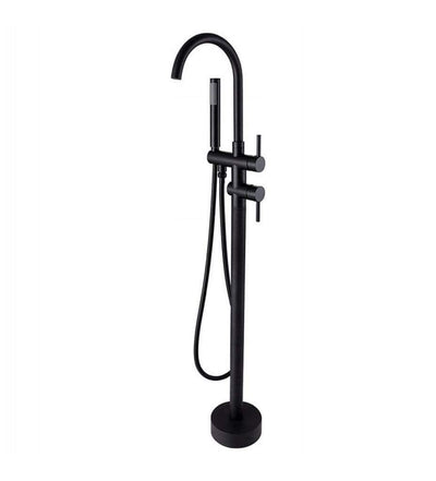 Stella Freestanding Bath Mixer Tap - Black - SW50 - Bathroom Store Ireland