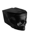 Skull Black Wall Hung Toilet
