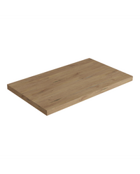 Walnut Vanity Unit Countertop 400mm Depth - 80cm - Bathroom Store Ireland