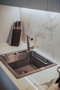 Magnetic Accessories set for sink - nero - Deante